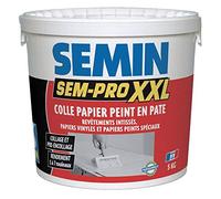 SEMIN Sem-Pro XXL - Colle Papier Peint Prête à l’Emploi 5 kg - Colle Haute Performance pour Papier Vinyle, Intissé, Velours et Revêtements Spéciaux - Cuisine et Salle de Bain