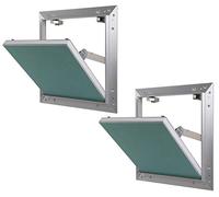 Semin - Trappe de Visite Alu Hydro - 300 mm x 300 mm - Accès aux Gaines Techniques et Conduites (Lot de 2)