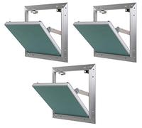 Semin - Trappe de Visite Alu Hydro - 400 mm x 400 mm - Accès aux Gaines Techniques et Conduites (Lot de 3)