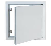 SEMIN Trappe de Visite HQ 300 x 300 mm - Trappe Métallique Laquée Blanche - Isolante Acoustique 29,8 dB - Étanche à l’Air et à la Poussière - Mur et Plafond - VMC et Gaines Techniques