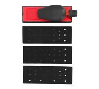 Semme Bloc de Ponçage Ponceuse à Main avec Extraction 4 Châssis pour le Polissage Automobile, le Travail du Bois, le Meulage du Métal, Crochet et Fixation Ergonomiques