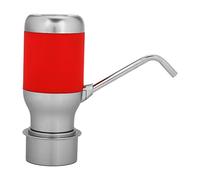 Semme Distributeur Automatique de Pompe à Bouteille électrique Rechargeable par USB avec Tuyau en Silicone de qualité Alimentaire, Conception en Acier Inoxydable ABS pour Le Bureau à Domicile et