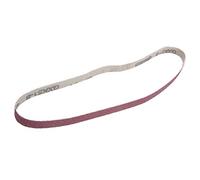 Semme Ensemble de 10 Bandes Abrasives en Oxyde d'aluminium 533 X 9 Mm Bande Abrasive pour le Meulage et le Polissage du Bois, du Métal et des Meubles Kit de Papier de Verre Multi-grains (60#)