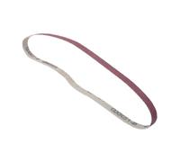 Semme Ensemble de 10 Bandes Abrasives en Oxyde d'aluminium 533 X 9 Mm Bande Abrasive pour le Meulage et le Polissage du Bois, du Métal et des Meubles Kit de Papier de Verre Multi-grains (80#)