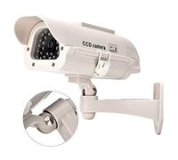 Semme Fausse Caméra Factice à énergie Solaire avec Conception de Simulation de Surveillance à Lumière LED pour Une Utilisation Intérieure/extérieure