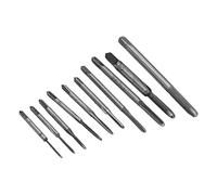 Semme Jeu de Tarauds HSS, Filetage en Acier Rapide, pour Horloges, Montres, Bijoux, Outils de Coupe, 10 Pièces