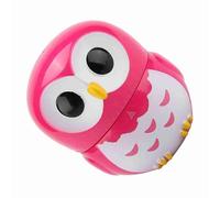 Semme Owl Egg Timer Minuteur de Cuisine en Forme de Hibou Mignon, Minuterie de Cuisson Mécanique pour la Maison, Matériau ABS jusqu'à 55 Minutes, pour la Cuisson et Les Rappels de (Rose Rouge)