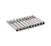 Semme Porte-foret Magnétique Hexagonal de 4 Pouces, Ensemble d'adaptateurs de Douilles d'extension, Aimant Extra Puissant Compatible avec les Outils Pneumatiques électriques 10 pièces/4"