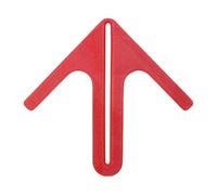 Sempidka Localisateur De Centre Pour Menuiserie | Repérage Du Centre Des Pièces De Travail - Dispositif de Centrage Précis pour Projets de Menuiserie et Accessoires de Positionnement de Gravure