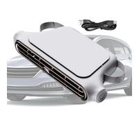 Sempidka Ventilateur de siège de voiture rechargeable par USB, portable | Petite glacière électrique automobile, petit climatiseur pour studio, chambre, camping, pique-nique
