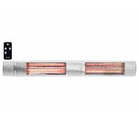 Semptec Chauffage radiant d'extérieur 3000 W à infrarouge, IRW-3100, Argenté