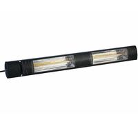 Semptec Chauffage radiant d'extérieur, 3000 W à infrarouge, IRW-3100, Noir