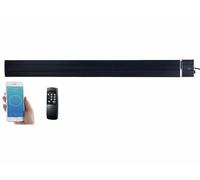 Semptec Chauffage radiant infrarouge connecté 3200 W RA-400.app - Noir
