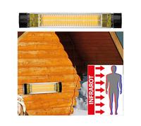 Semptec Chauffage radiant infrarouge d'extérieur - 2500 W ''IRW-2500''