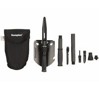 Semptec Pelle multifonction 12 en 1 en acier carbone