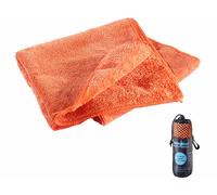 Semptec Serviette en microfibres double face 80 x 40 cm - Orange