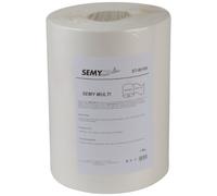 Semy Top Rouleau de 500 chiffons double épaisseur spécial nettoyage Blanc 29 x 37 cm