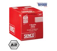 Senco F10A2 Agrafes 10mm F06BGAP inoxydable pour SFT10XP-F Pince à agrafes Bostitch P51-5B-E KL-32 12M