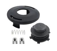 Senda Kit tête de débroussailleuse et couvercle avec ressort, tête de bobine et capuchon de rechange compatible avec Stihl FS 44, 55, 56, 70, 80, 83, 85, 90, RX110/120/130
