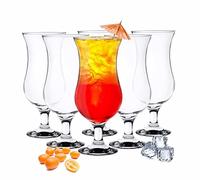 Sendez Lot de 6 verres à cocktail - 480 ml - Verres à long drink - Verres à cocktail
