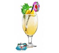 Sendez Lot de 6 verres à cocktail 500 ml - Verre à bière Hurricane