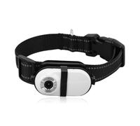SENECESLI Caméra à Collier pour Chat 1080P, Caméra HD pour Animaux de Compagnie, Mini Caméra d'action pour Enregistrements Vidéo, Caméra à Collier pour Chien pour Fournitures pour Animaux