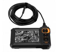SENECESLI Caméra Endoscopique avec Lumière, Endoscope HD 1080P avec 8 écrans LCD Couleur Réglables de 4,3 Pouces, Endoscope étanche IP67, Câble Serpent de 5 Mètres