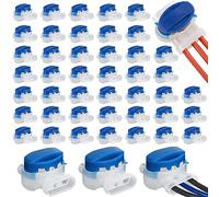 SENENQU 40 PCS Connecteurs Cable Robot Tondeuse Remplis de Gel Résine Original, Connecteurs Étanche 314 Pour Connecteurs Robot Tondeuse Automower- Étanches, Sûrs, Dénudage Inutile…