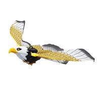 Senermter Cerf-Volant Anti-Oiseaux Éclairé Et Sonore - Leurres Volant pour Éloigner Pigeons Et Mouettes, Dispositif D’Effarouchement Facile À Installer pour Jardin, Bateau Et Hangar