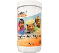 senet' piscine Oxygène Actif pour Spa 1 Kg - Antibactérien, Virus et Champignon