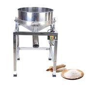 SenhE Machine à Tamiser Automatique, Diamètre 500 mm en Acier Inoxydable avec Pieds Anti-Dérapants et Interrupteur Sécurisé, pour Pâtisserie et Préparation Alimentaire
