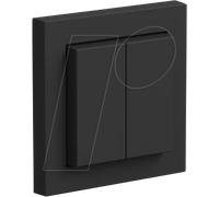 SENIC 100120 - Interrupteur Hue, noir mat, simple