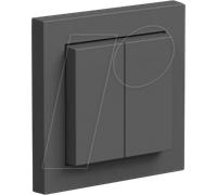 SENIC 100158 - Interrupteur Hue, anthracite mat, simple