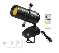 SENLAN Spot LED Shapeable avec support réglable, spot pour galerie, muserm, concert, scène,