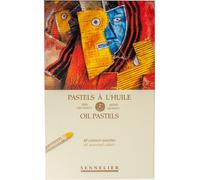 Sennelier 62.3941 Set de pastels à l'huile Basic Shades 48 pièces