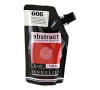Sennelier : Abstract Acrylic Paint : 120ml : Satin : Cadmium Red Deep Hue