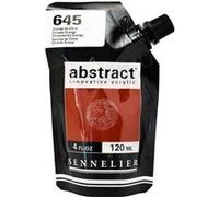Sachet de peinture Sennelier Acrylique Abstract 120ml Orange de Chine