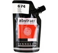Sennelier Abstrait Acrylique 500 ml Vermillon, (10-121521-674)