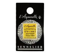 Sennelier Aquarelle demi Pan S1 - Jaune De Naples Étoffé (566)
