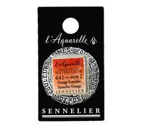 Sennelier Aquarelle demi Pan S2 - Sennelier Orange (641)