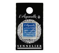 Sennelier Aquarelle demi Pan S4 - Cobalt Étoffé (309)