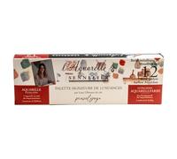 Sennelier Aquarelle - Signature Lena Ullmann N131613.LU - Lot de 12 demi-godets