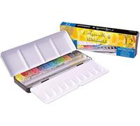 Sennelier Aquarelles boîte métallique 12 demi-godets