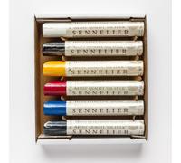 Sennelier Bâtons D'huile : Ensemble De Six 38ml Qualité D'artiste