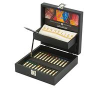 Sennelier Coffret bois noir 24 pastels à l'huile