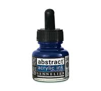 Sennelier Encre acrylique abstraite, 30 ml, bleu chinois