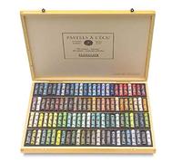 Coffret En Bois De 100 Pastels À L'écu "Paysage" Sennelier