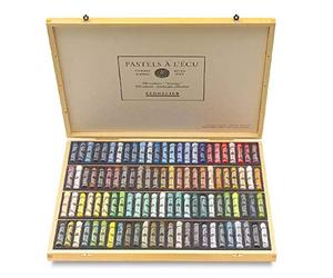 Sennelier Ensemble de bâtons pastel extra doux, 100 couleurs - Paysage, multicolore