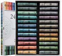 Sennelier ensemble de Pastel secs 24 pastels Paysage tendres à l'écu Pastel Extra Fins et 1 cartes postales