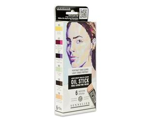 SENNELIER ETUI X6 MINI OIL STICKS PORTRA